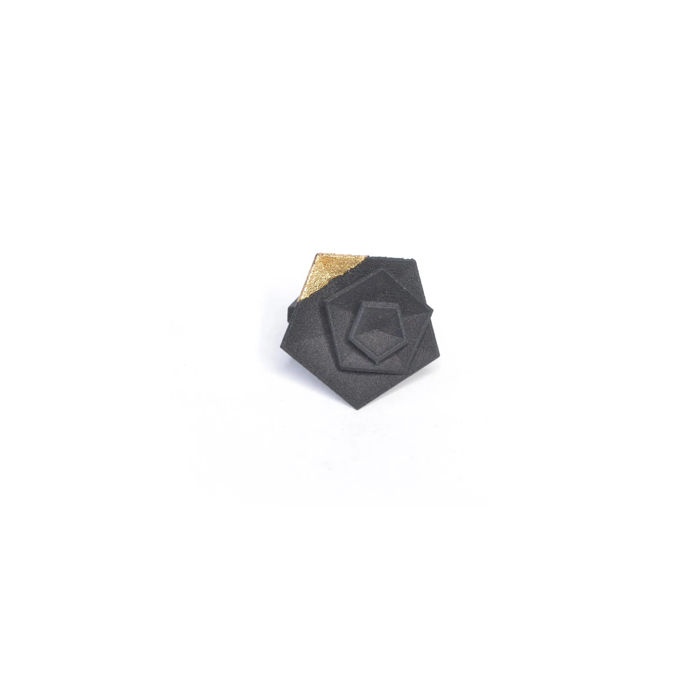 Vertigo Ring - Gold leaf